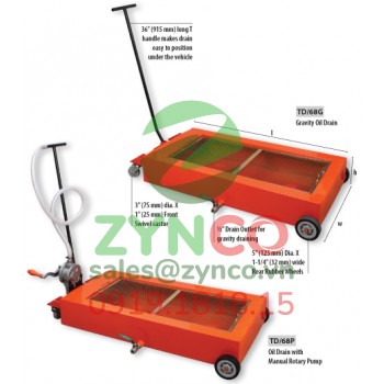 Xe Để Phuy Dầu Groz TD/68G