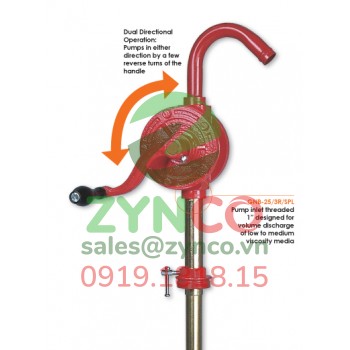 Tay Quay Hút Dầu Groz GNB/25T/SPL 