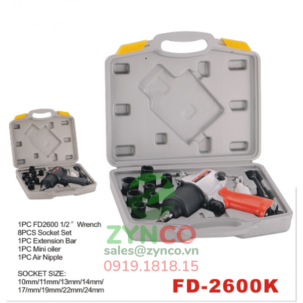 Súng Vặn Ốc 1/2' Koisu FD-2600K