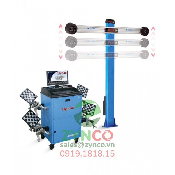 Thiết Bị Kiểm Tra Góc Đặt Bánh Xe 3D Manatec Fox3D Auto Boom
