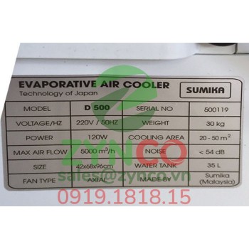 Máy Làm Mát Sumika D500