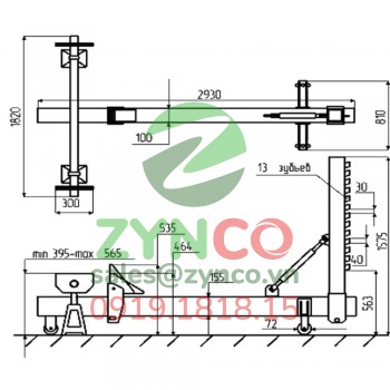 Bộ Kéo Nắn Xe Tai Nạn Torin TW10002