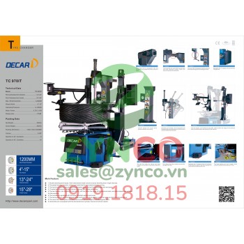 Máy Ra Vào Lốp Decar TC970IT