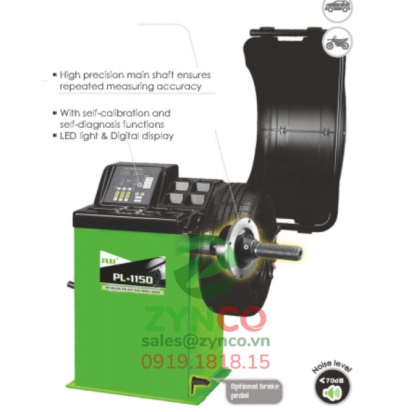Máy Cân Bằng Lốp Puli PL-1150