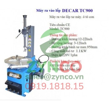 Máy Ra Vào Lốp Decar TC900