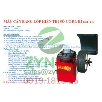 Máy Cân Bằng Lốp Corghi EM7240