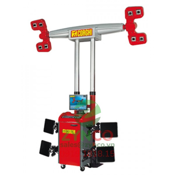 Kiểm Tra Góc Đặt Bánh Xe Corghi Exact Blacktech Plus XR