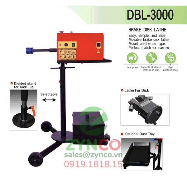 Máy Tiện Láng Phanh Đĩa Auto-ProUp DBL-3000