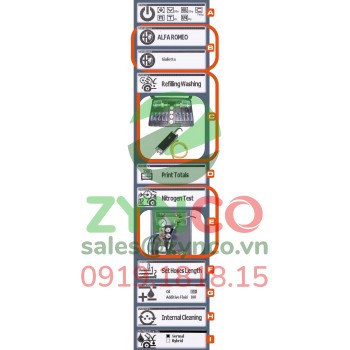 Thiết Bị Nạp Gas Điều Hòa Spin KC100 (Gas R134a)