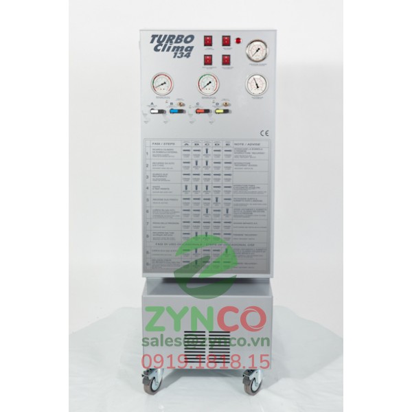 Thiết Bị Nạp Gas Điều Hòa Spin Turbo Clima 134 (Gas R134a)