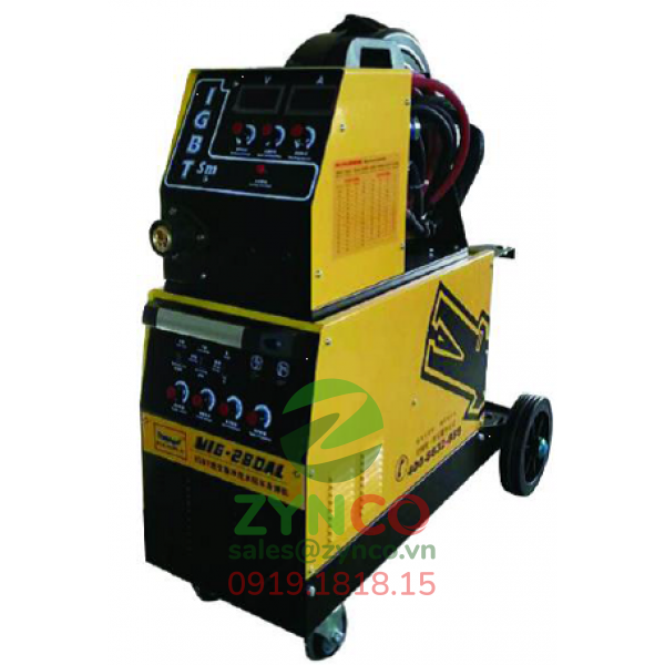 Máy Hàn MIG Nhôm Inverter Kolodale MIG-280AL IGBT