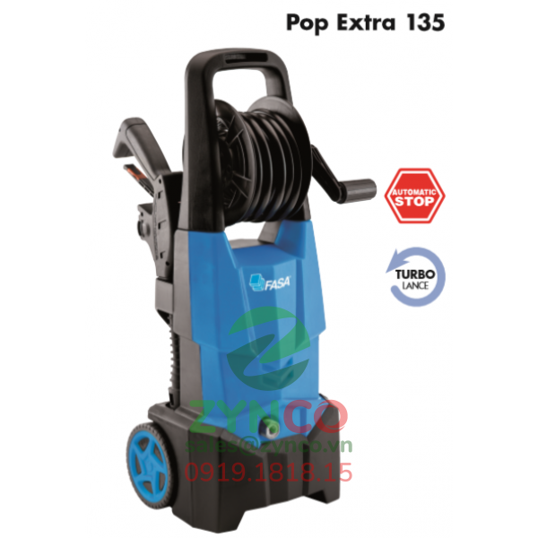 Máy Rửa Xe Gia Đình Fasa Pop Extra 135