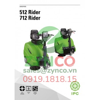 Máy Quét Rác IPC 712 Rider